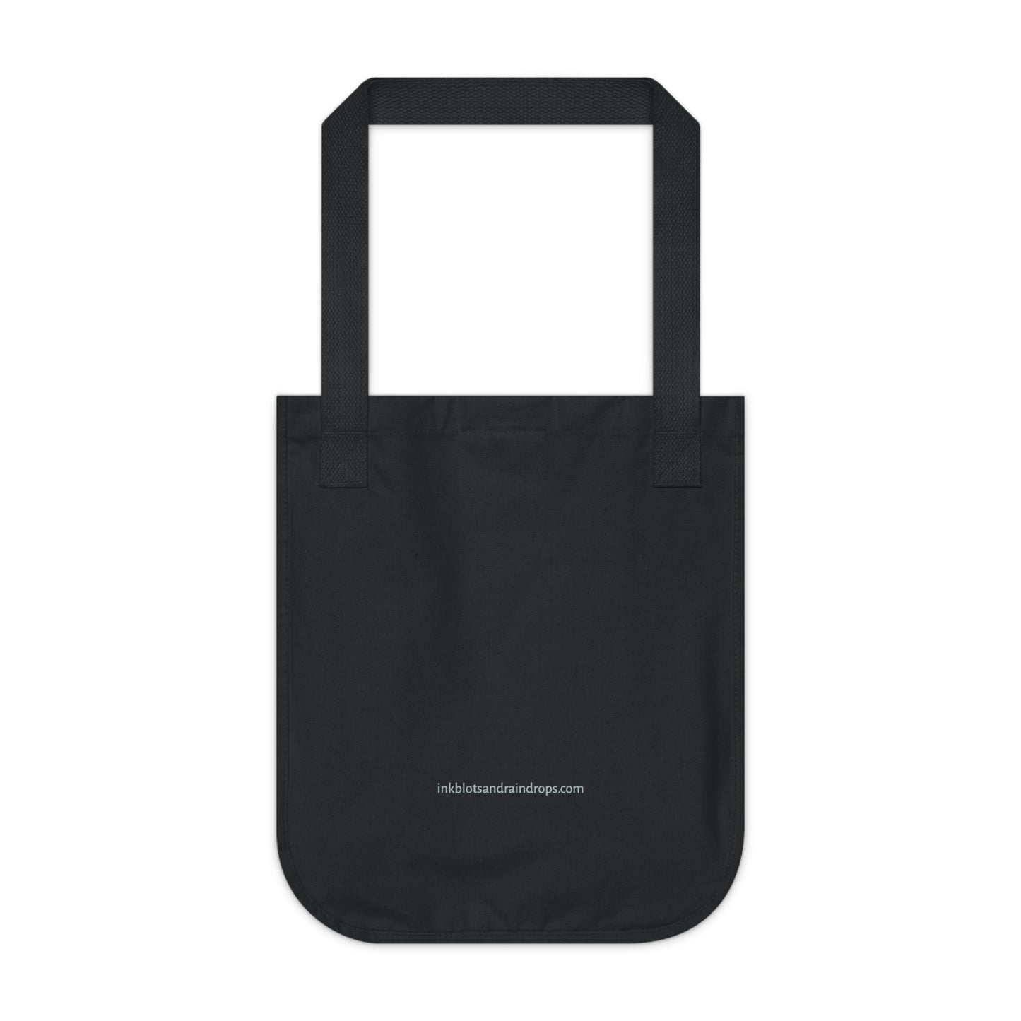 Inkblots & Raindrops Tote Bag | Organic Canvas