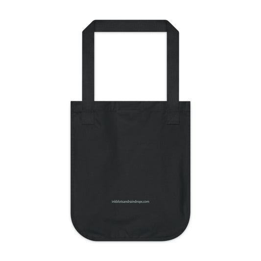 Inkblots & Raindrops Tote Bag | Organic Canvas