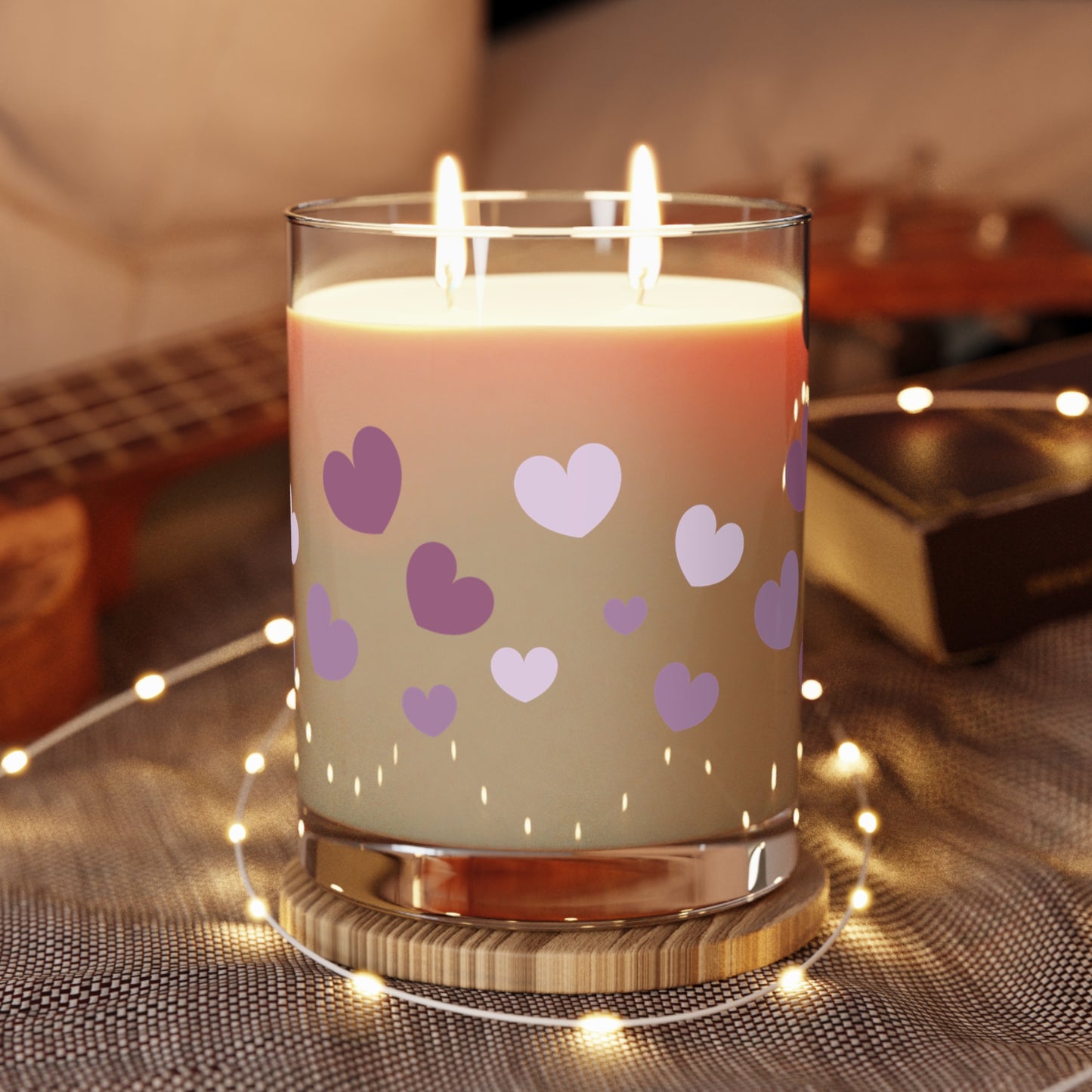 Scented Candle 11oz - Cute Hearts